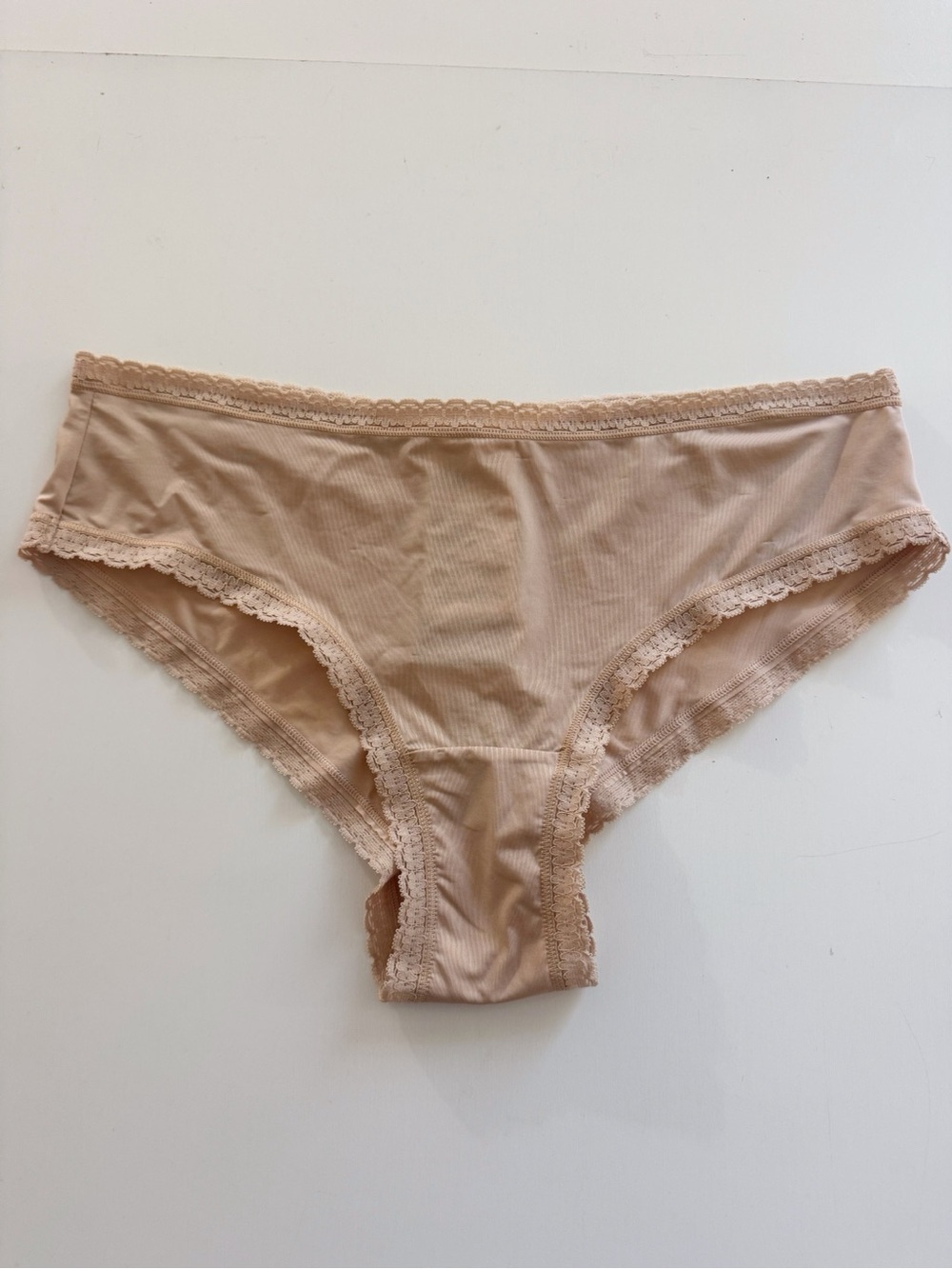 H&M Lace-Trim Hipster Panties - Nude - Size Medium NWT